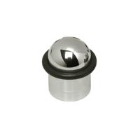 Deurstop met ring nikkel - thumbnail