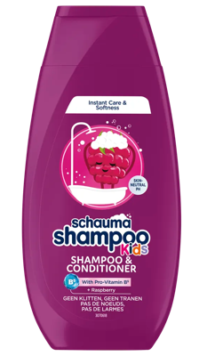 Schauma Shampoo & Conditioner Kids Framboos