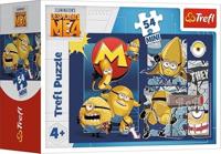 Mini Puzzel Minions, 54st. - thumbnail