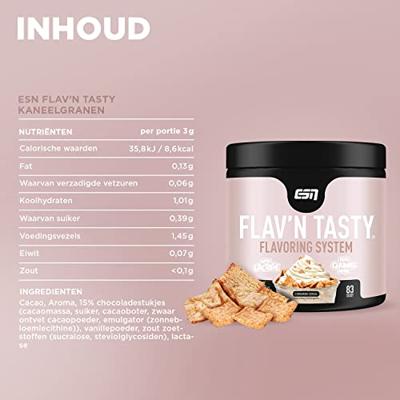 ESN Flavn tasty cinnamon cereal 250 Gram