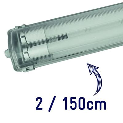 Müller-Licht Aqua-Promo LED-kuiplamp voor vochtige ruimte LED G13 44 W Neutraalwit Grijs
