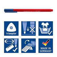 Staedtler Viltstift triplus® color 323 323 C15P 1 mm 15 stuk(s) - thumbnail