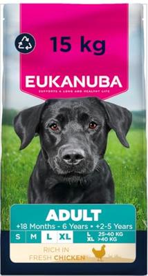 Eukanuba Adult Large kip hondenvoer 2 x 15 kg - thumbnail