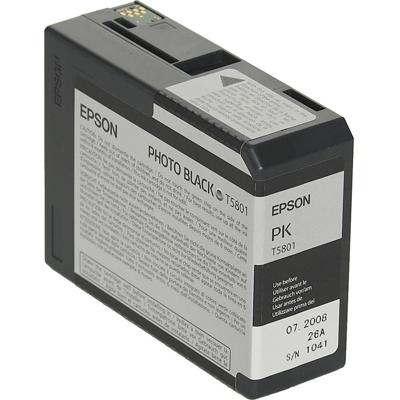 Epson Inktcartridge T5801 Origineel Foto zwart C 13 T 580100