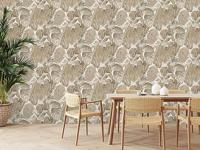 Livingwalls Famous Garden - Beige - 393551 - thumbnail