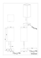 Trio SchemerlampjeOle wit met RVS - R51061007 - thumbnail