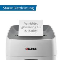 Dahle 504P DESKSIDE, P-5 Papierversnipperaar 15 vellen Cross cut 2 x 15 mm P-5 40 l Ook geschikt voor Paperclips, Creditcards - thumbnail