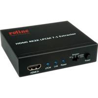 ROLINE HDMI 4K Audio Extractor LPCM 7.1 - thumbnail