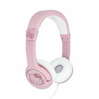OTL Technoloiges HK1184 Hello Kitty Kinderhoofdtelefoon met bedrade kabel in roze met roségoud - thumbnail