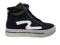 Zwarte Develab Veterschoenen - thumbnail