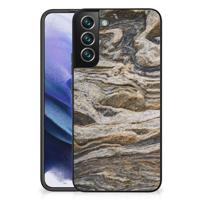 Samsung Galaxy S22 Plus Marmeren Print Telefoonhoesje Steen - thumbnail