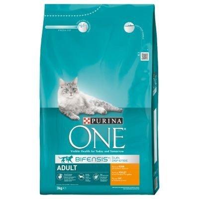 Purina One Adult met kip kattenvoer 3 kg