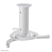 Neomounts BEAMER-C80WHITE Beamer-plafondbeugel In hoogte verstelbaar, Kantelbaar, Draaibaar Afstand vloer-plafond (max.): 15 cm Wit - thumbnail