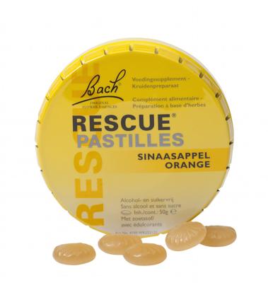 Bach Rescue Pastilles Sinaasappel 50gr
