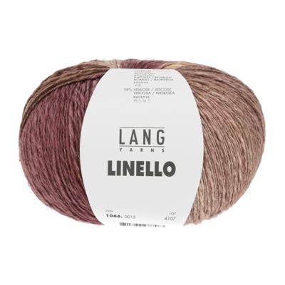 Linello 015 Kleur: Bruin-Bordeauxrood