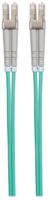 Intellinet 750868 Glasvezel Optische vezel Aansluitkabel 1.00 m Turquoise [1x LC-stekker - 1x LC-stekker] 50/125 µ Multimode OM3 - thumbnail