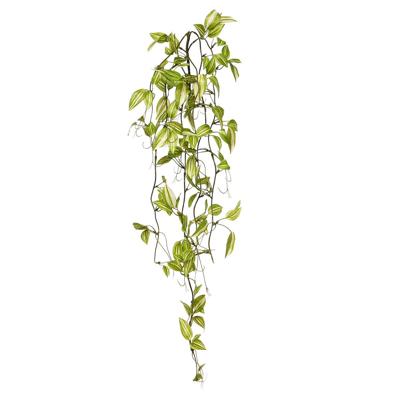 Tradescantia Kunsthangtak groen-bont 80cm Tradescantia Kunsthangtak groen-bont 80cm