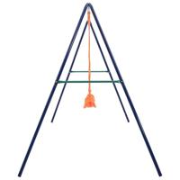 VidaXL Schommelset met 2 zitjes staal - thumbnail