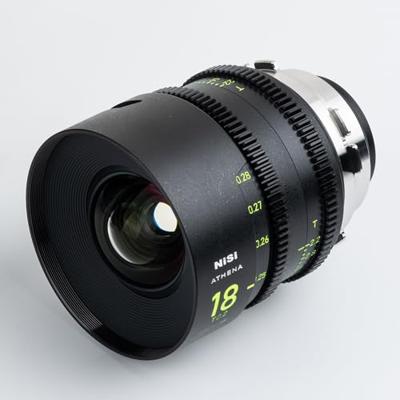 NiSi 18mm T2.2 (PL-mount) ATHENA PRIME full frame cinema lens