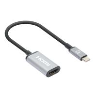 Manhattan USB 2.0 Adapter [1x USB-C stekker - 1x HDMI-bus] Manhattan USB-C to HDMI Cable, 4K@60Hz, 5 Gbps (USB 3.2 Gen1 aka USB 3.0) 15 cm - thumbnail