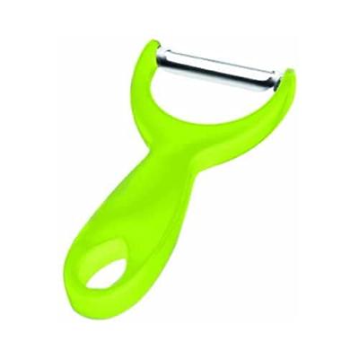 Fruit- en Groentenschiller Ibili 14,5 cm Groen Roestvrij staal Plastic