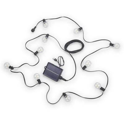 Trio LichtslingerMood zwart 10 lampjes - solar - R74761132