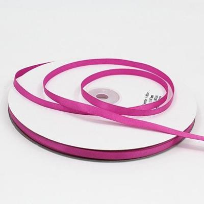 Hoge dichtheid polyester hand geweven lint grootte: 91m x 0.6 cm (Rose rood)