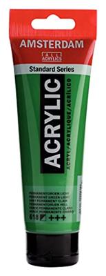 Royal Talens Amsterdam Acrylverf 120 ml - Permanentgroen Licht 618