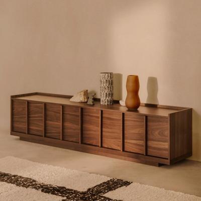 Kave Home TV-meubel 'Onix' Notenfineer, 200cm