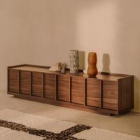 Kave Home TV-meubel 'Onix' Notenfineer, 200cm - thumbnail