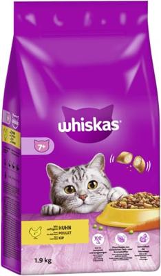 Whiskas Senior 7+ met kip kattenvoer 1,9 kg - thumbnail