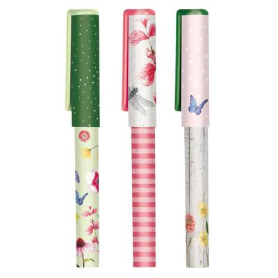 Moses balpennen blad en bloem set van 3 Moses balpennen blad en bloem set van 3