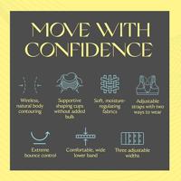 Stevige sport BH Tri-action - Extreme Lite - Verstelbare bandjes - Goede ondersteuning - thumbnail