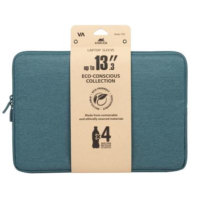 Laptoptas Rivacase Suzuka 14" Aquamarijn