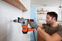 BLACK+DECKER BEHS03K 1250W 3.7J SDS+ Boorhamer | In koffer - BEHS03K-QS - thumbnail