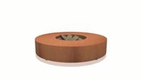 Forno: VLS1 Vuurtafel Rond - Cortenstaal - thumbnail