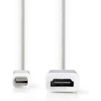Mini-DisplayPort - HDMI-kabel | Mini-DisplayPort male - HDMI-uitgang | 0,2 m | Wit - thumbnail