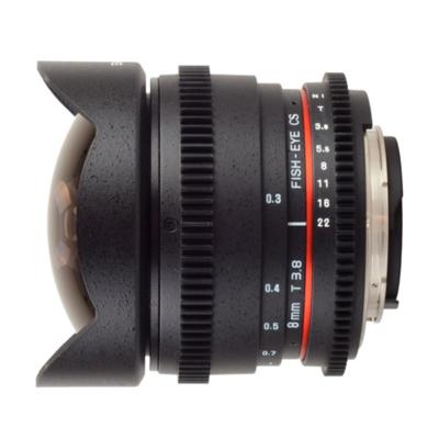 Samyang 8mm T3.8 Fisheye Nikon VDSLR