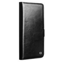 Qialino Samsung Galaxy S26 hoesje - Leren bookcase - Magnetische sluiting - Zwart - thumbnail
