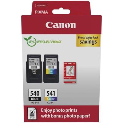 Canon inktcartridge PG-540 + CL-541, 180 pagina's, OEM 5225B013, 4 kleuren Canon inktcartridge PG-540 + CL-541, 180 pagina's, OEM 5225B013, 4 kleuren