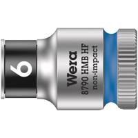 Wera 8790 HMB HF Zyklop Hand- en Machinedop, met 3/8"-aandrijving met vasthoudfunctie, 6.0 x 29.0 mm - 1 stuk(s) - 05003740001 - thumbnail