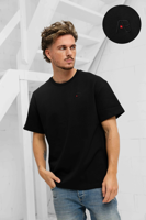 AB Lifestyle Regular Fit T-Shirt Heren Zwart - Maat XS - Kleur: Zwart | Soccerfanshop - thumbnail