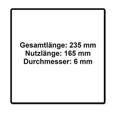 Festool SB CE D6 Slangenboren 6mm - 205903 - thumbnail