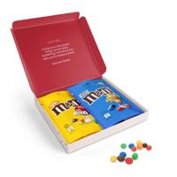 Gepersonaliseerde giftbox met M&M's chocolade - thumbnail