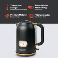 Muse MS-030 BC Waterkoker Aantal/Volume: 1.7 l Zwart - thumbnail