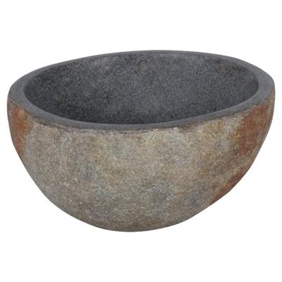 Waskom Differnz Riverstone Diameter 23-25 cm Natuursteen Grijs Differnz