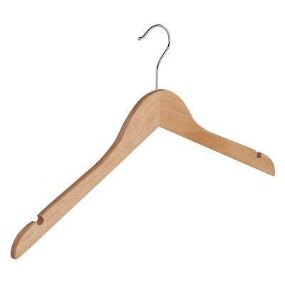 Blouse / shirthanger vlak inkeping 43cm