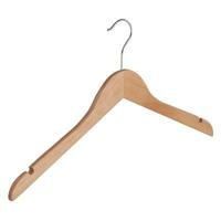 Blouse / shirthanger vlak inkeping 43cm - thumbnail