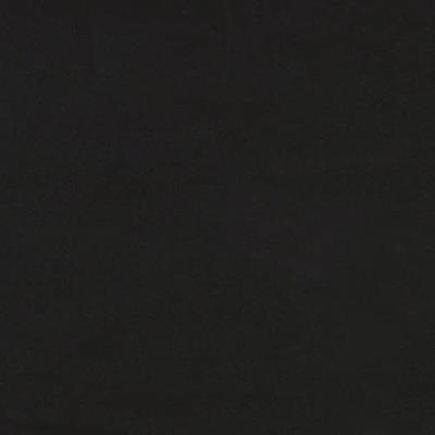 Slaapbank 2-zits met voetenbank fluweel zwart