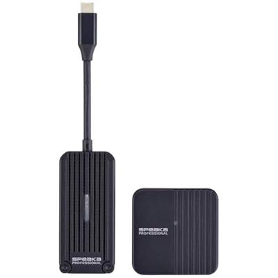 SpeaKa Professional SP-TR-300 Draadloos Full HD presentatiesysteem USB-C (DP Alt Mode) HDMI 30 m 5 GHz 1920 x 1080 Pixel Veilige draadloze overdracht - thumbnail